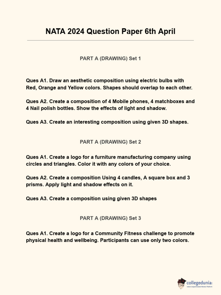 NATA_2024_Question_Paper_6th_April_52166c75a9e43bd8ec446f8fee0ad8b2 PDF
