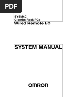 C-Series Rack PC Wired Remote IO System Manual