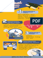 Biru Ilustrasi Tips Hidup Lebih Baik Infografis