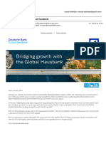 Bridging Growth With The Global Hausbank