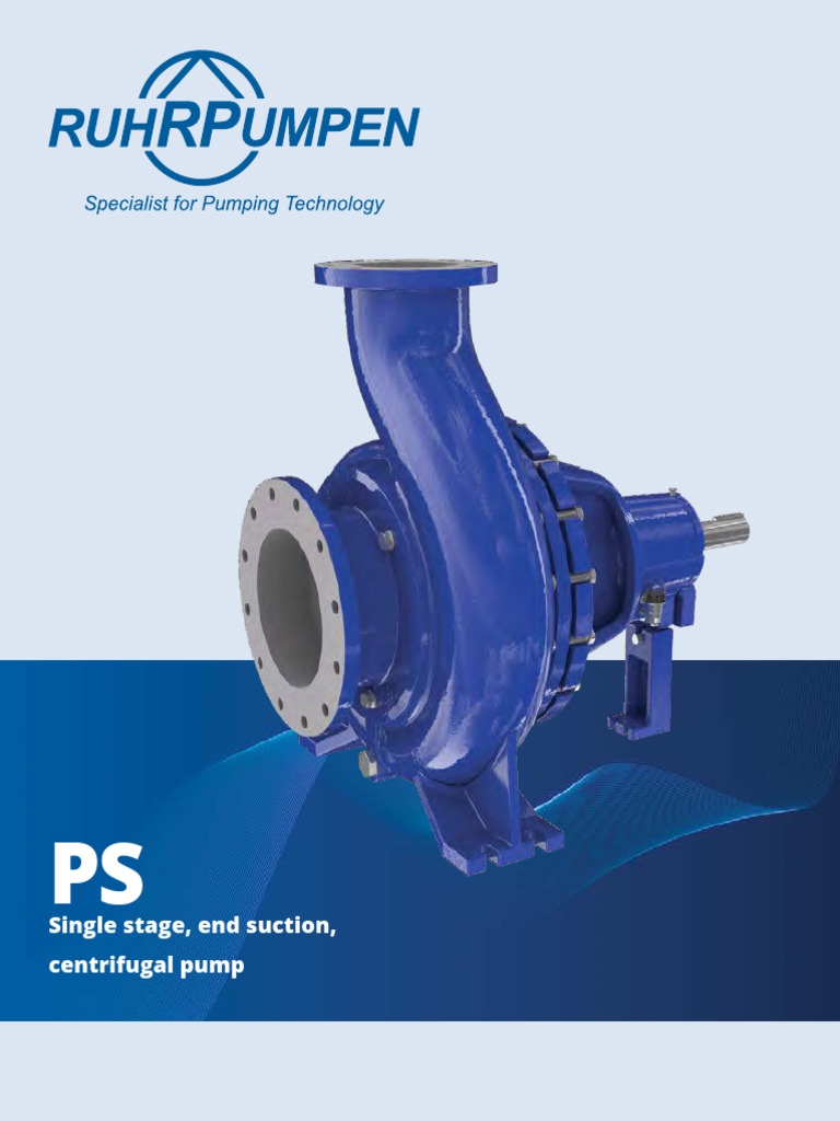 Ruhrpumpen PS Centrifugal Pump Overview | PDF | Pump | Chemical Engineering