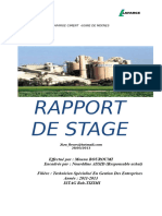 Rapport de Stage de Mouna Bouroumi PDF Free