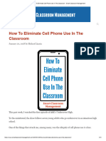How To Eliminate Cell Phone Use in The Classroom - Smart Classroom Management