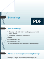 Phonology Phonemes