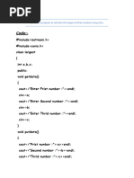 Dhruvik Tank C++ Practical 11 To 20