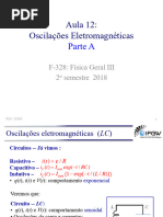 Aula 12: Oscilações Eletromagnéticas: Parte A