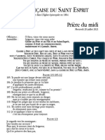 Priere Du Midi 072821