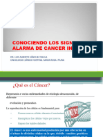 Signios y Sintomas en Cancer