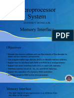 MICROPS 6 Memory Interface