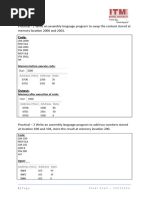 Assembly Programs