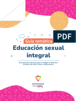 Guia Educativa - Educacion Sexual Integral - Web