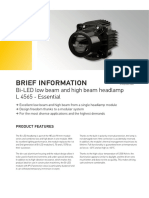 Brief Information: Bi-LED Low Beam and High Beam Headlamp L 4565 - Essential