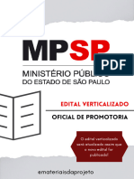Edital Verticalizado MPSP