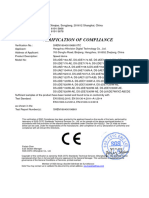 Certificat de Calitate - DS-2DE7130IW-AE