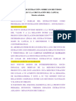 Martín Arboleda Circuitos de Extracción IDEAS PARA EL TRABAJO FINAL