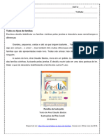 Interpretacao de Texto Todos Os Tipos de Familias 8º Ano PDF