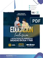 Brochure Educacion Inclusiva Del 19 Al 29 de Abril 2024