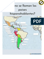 Cómo Se Llaman Los Países Hispanohablantes