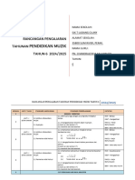 Pendidikan Muzik: Rancangan Pengajaran Tahunan TAHUN 6 2024/2025