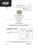 Biologi SPM Bio Kertas3 Set 3