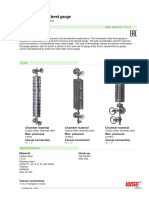 Model: L200 Series: Transparent Type Level Gauge