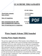 Water Supply Scheme THQ Samahni