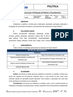 PL-RIC-01 Elaboracao Atualizacao Aprovacao e Publicacao de Politicas e Procedimentos