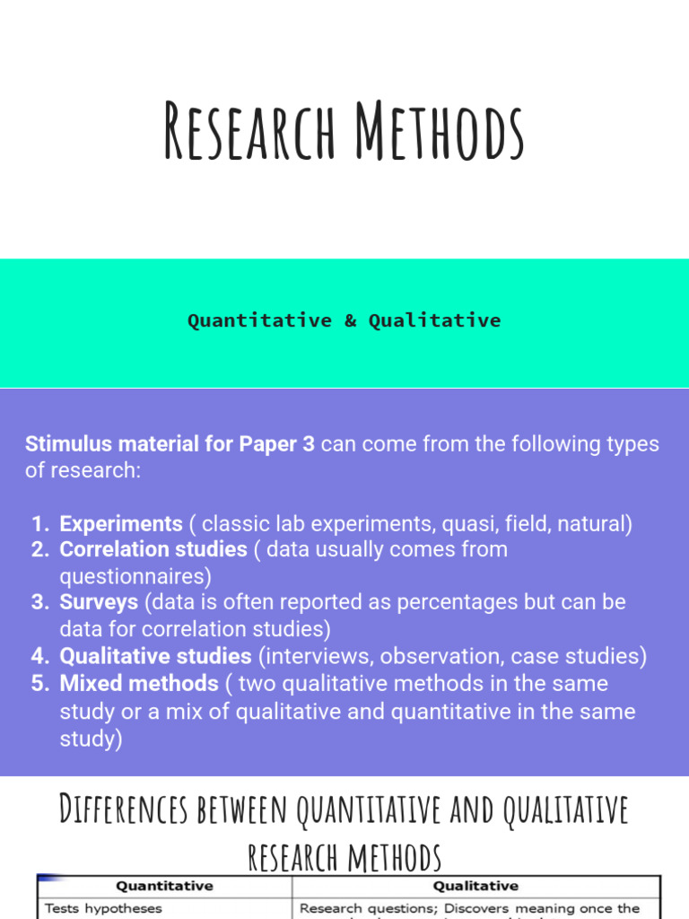 Research methods pdf validity statistics experiment
