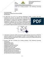 Sheet (6) (Measuring Instruments)