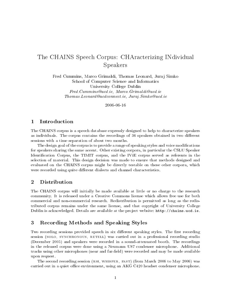 Chains Overview2 | PDF | Rainbow | Synchronization