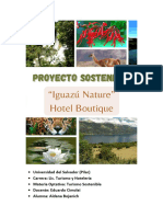 PROYECTO SOSTENIBLE Iguazú Nature Hotel Boutique