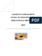 Pedagógiai Program Óvoda