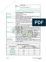 Solución Nítrica 12 - Ficha Técnica