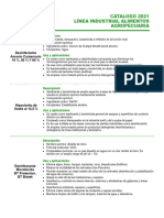 Catalogo Productos Industria Alimentaria 2021