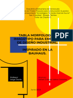 Estudio de Tabla Morfologica