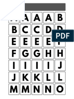 Printable Letter Tiles