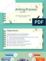 Eng2 l7 The Writing Process