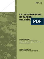 Lista Universal de Tareas Tacticas