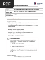 Assessment Task 1 ICTICT608