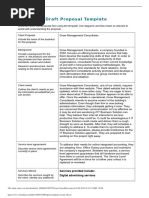 Proposal Template Section 1