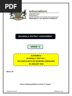 M.gs District Test On The Circular Flow Model-1