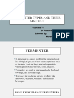 Fermenter Types and Their Kinetics-1