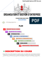 Cours - Organisation Et Gestion de L'entreprise Ecs 2