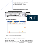 Evaluacion Diagnostica Grado 8º 2019