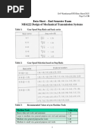 Data Sheets Me6222 - 2023