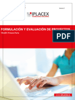 Formulación y Evaluación de Proyectos 1 Entrega JCG