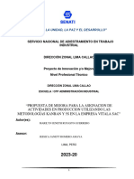 "Año de La Unidad, La Paz Y El Desarrollo": Servicio Nacional de Adiestramiento en Trabajo Industrial