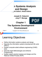 Modern Systems Analysis and Design: The Systems Development Environment