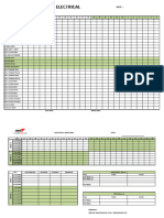 Electrical Log Sheet