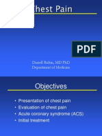 Chest Pain: Darrell Rubin, MD PHD Department of Medicine